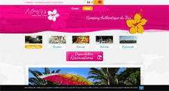 Desktop Screenshot of camping-iles-d-or.com